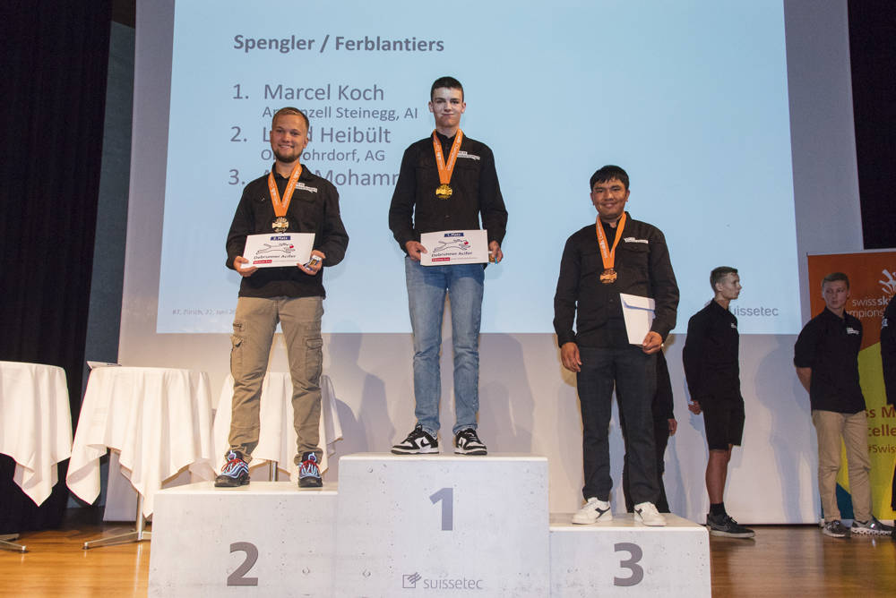 Medaillengewinner Spengler