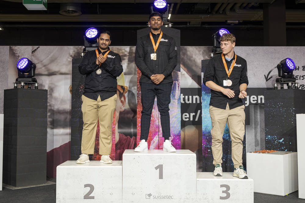 Medaillengewinner Gebäudetechnikplaner Sanitär